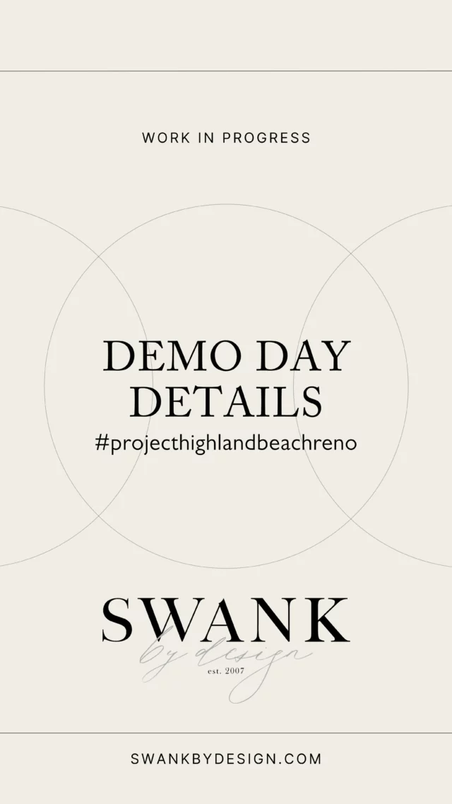 Demo is one of our favorite stages in the design process. We relish every detail, envisioning the completed home and the joy it will bring our clients for years to come! 🙌
.
.
#lovetheprocess
#bringiton
#projecthighlandbeachreno